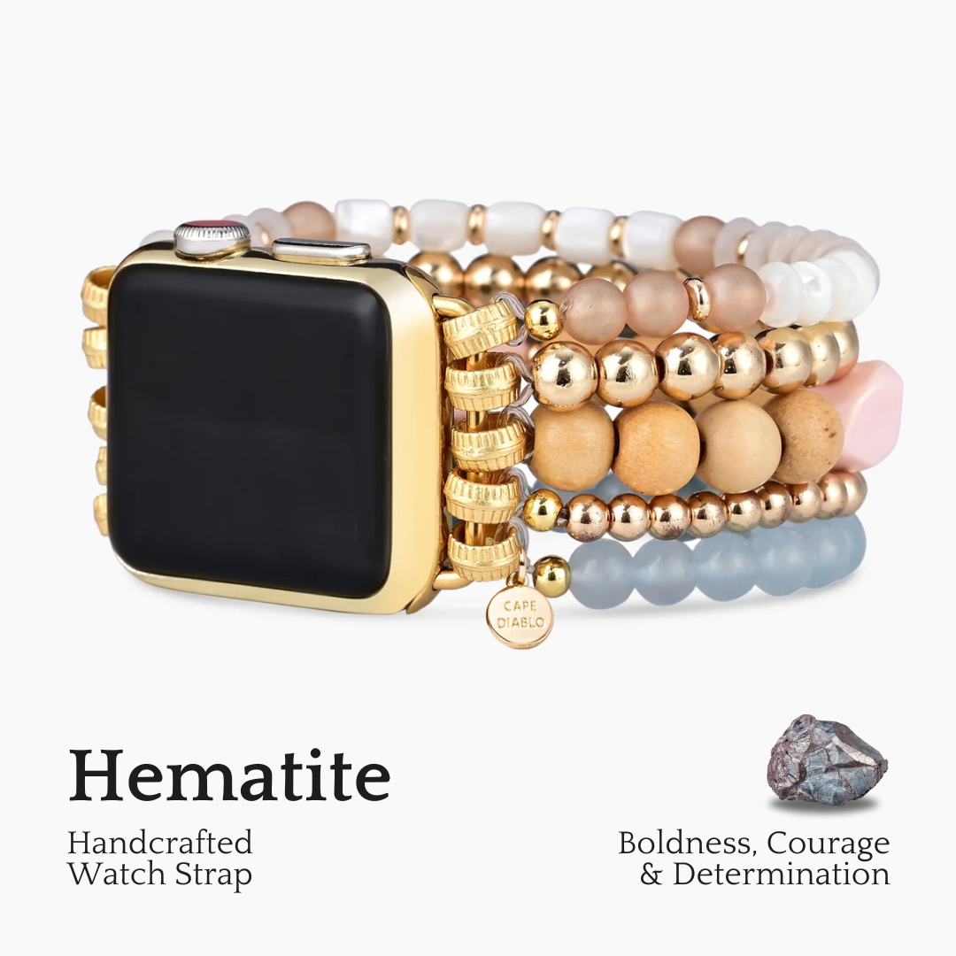 Cinturino Apple Watch elasticizzato Apricot Mist