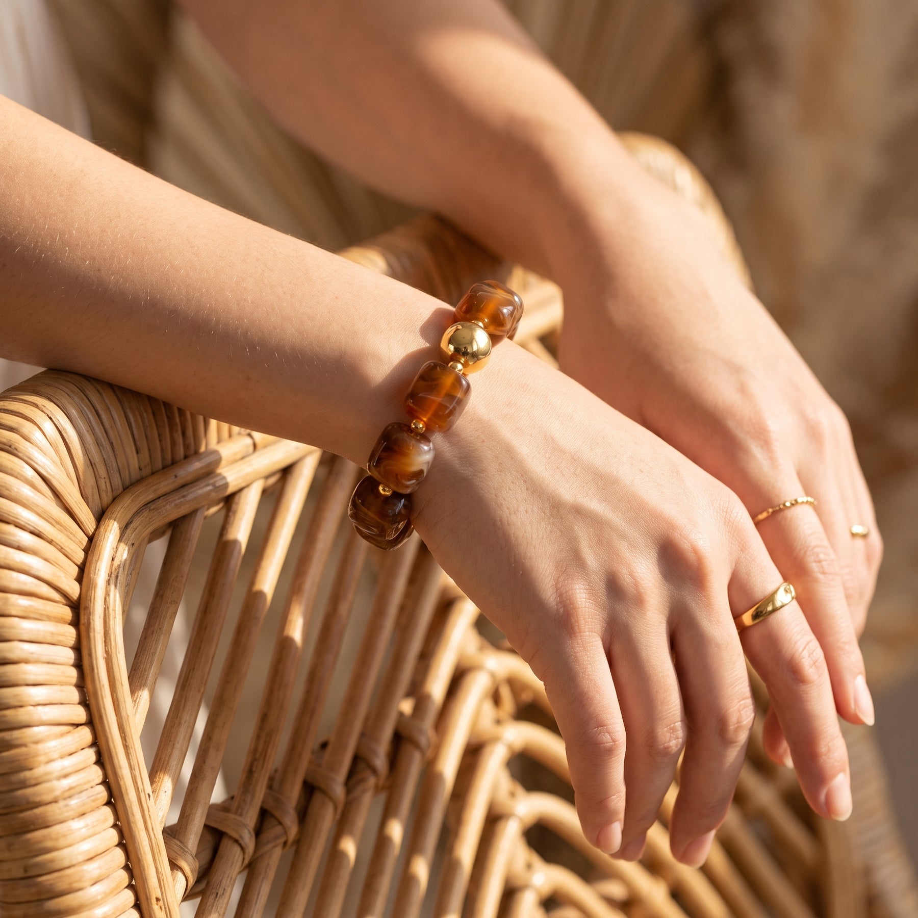 Bracciale Chunky Golden Terra