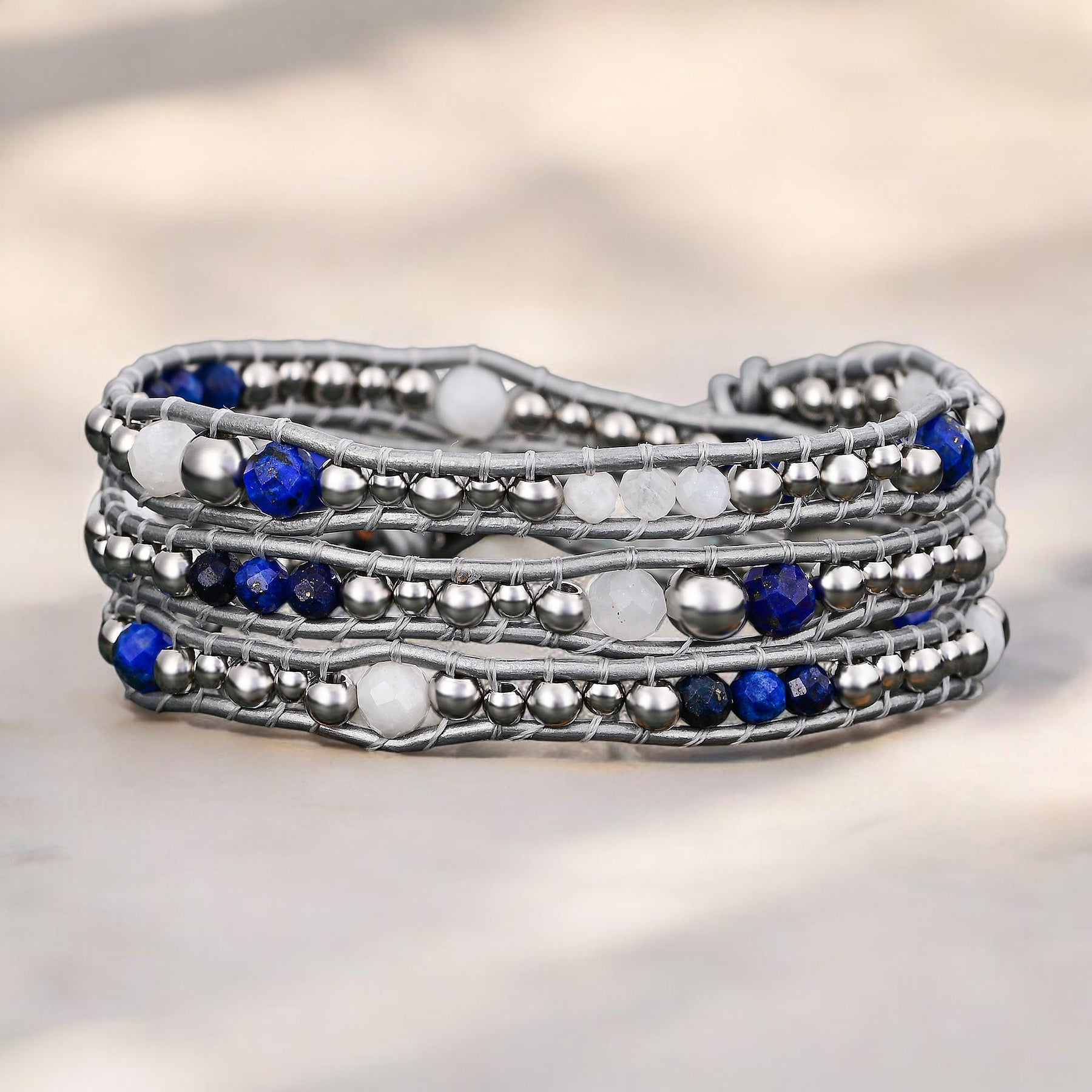 Bracciale Avvolgente Protettivo Celestial Lapis