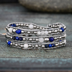 Bracciale di Protezione in Lapis Celestiale