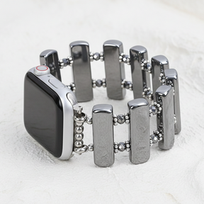 Cinturino elastico Platino Eclisse per Apple Watch