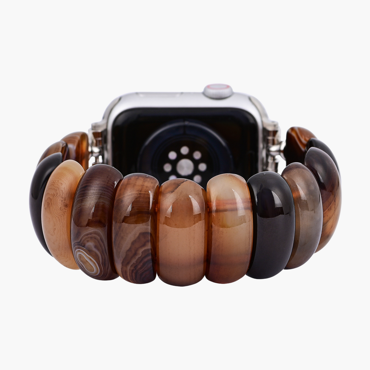 Fascia per Apple Watch in Agata Ember Terrestre Stretch