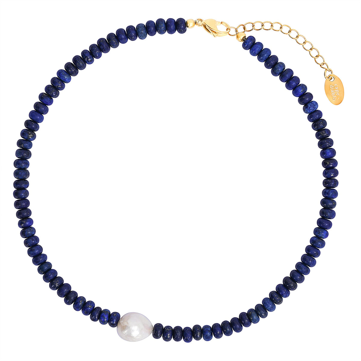 Collana di perle Lapis della mezzanotte