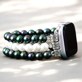 Cinturino Galaxy Pearl Stretch per Apple Watch