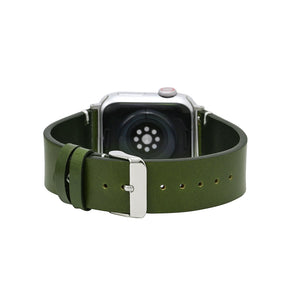 Cinturino in pelle da uomo per Apple Watch