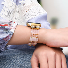 Cinturino Elasticizzato Rose Harmony per Apple Watch