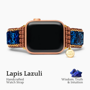 Cinturino per Apple Watch in lapislazzuli azzurro