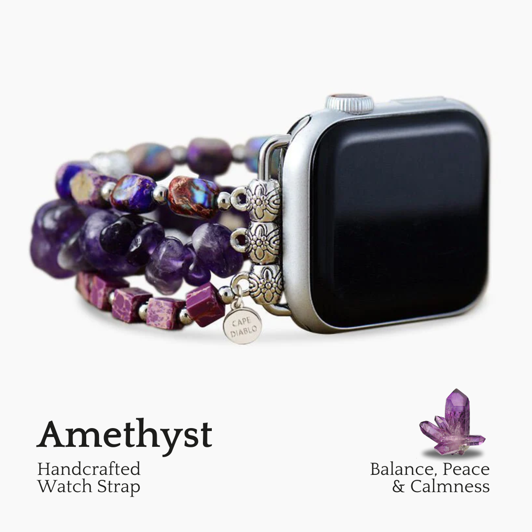 Cinturino Royal Amethyst Stretch per Apple Watch