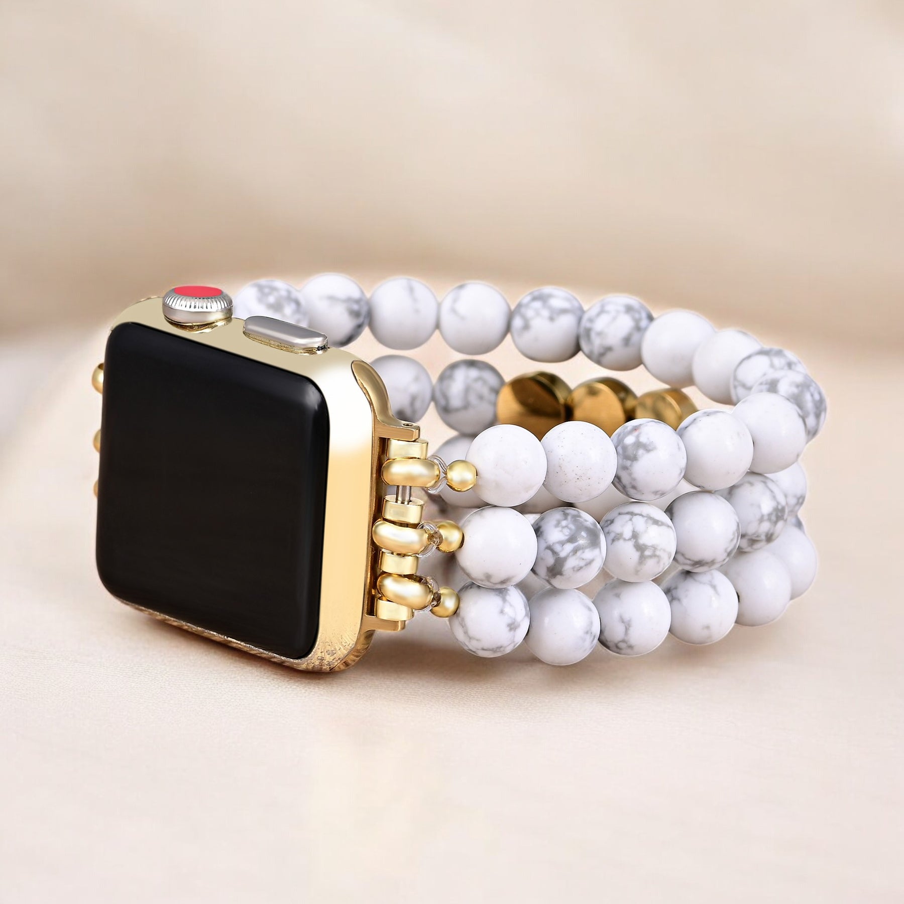Cinturino Apple Watch Ispirazione Pace Howlite