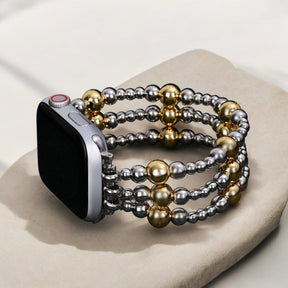 Cinturino Apple Watch Elasticizzato Silver Ember