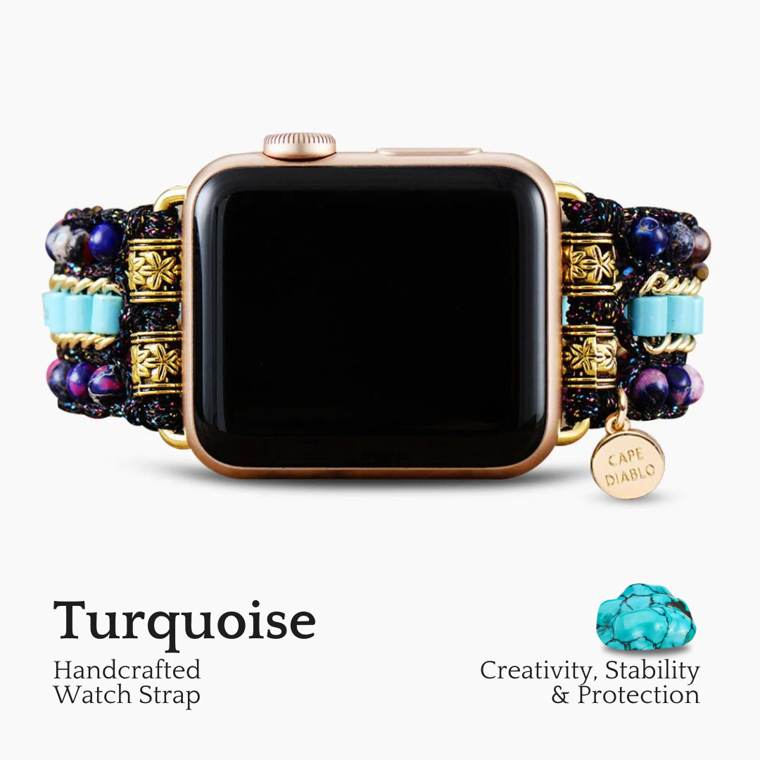 Cinturino Apple Watch turchese gotico