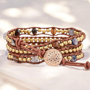 Bracciale avvolgente Terra Glow