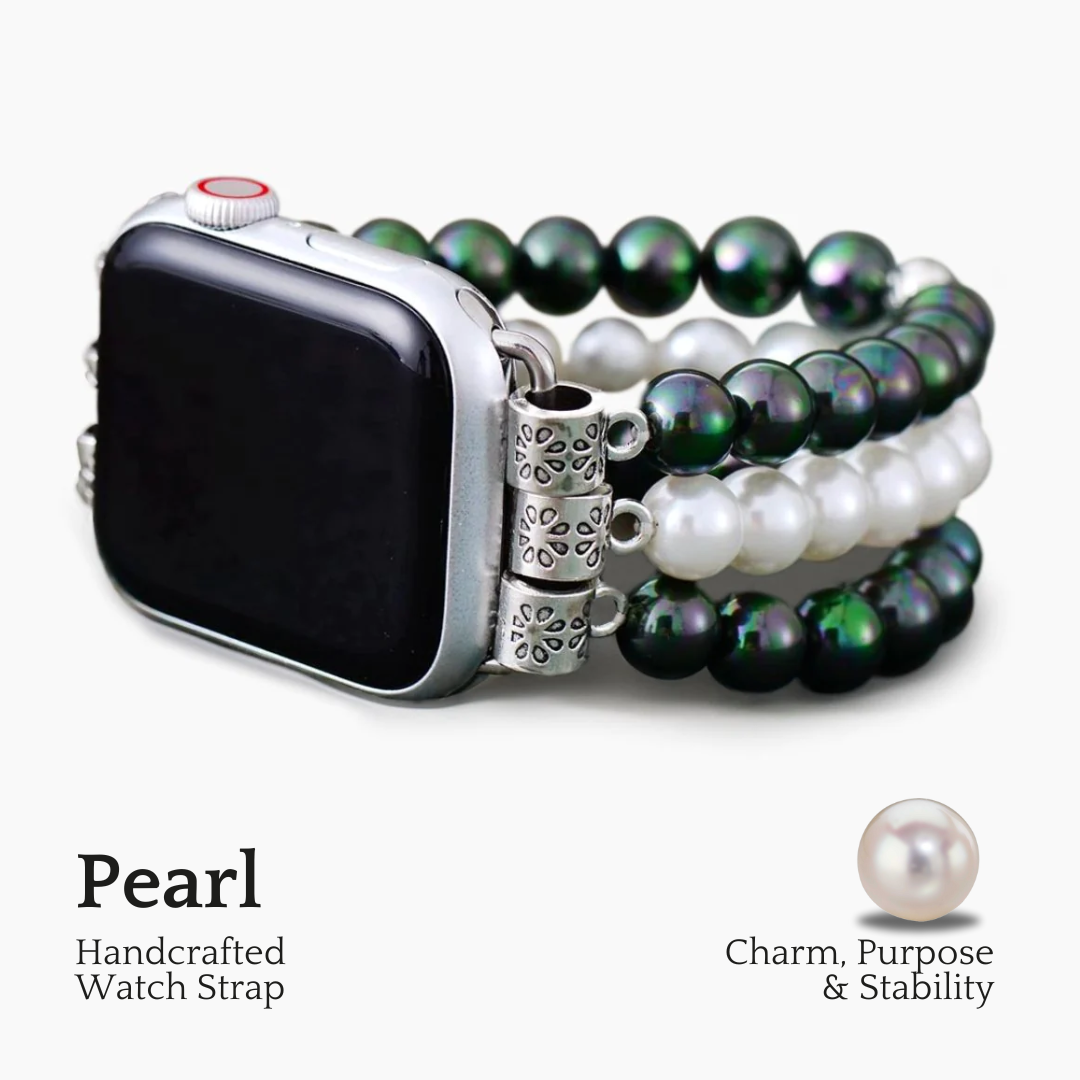 Cinturino Apple Watch elasticizzato Galaxy Pearl
