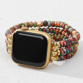 Cinturino elastico boho caleidoscopio per Apple Watch