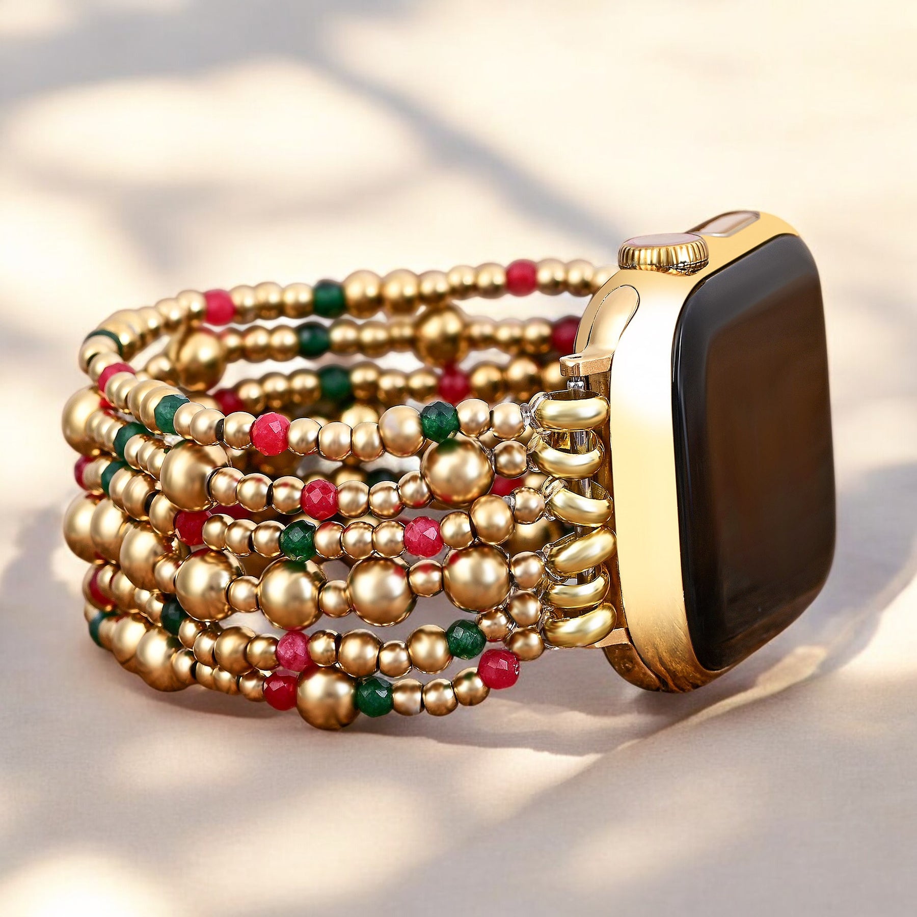 Cinturino Apple Watch Christmas Gold Magic