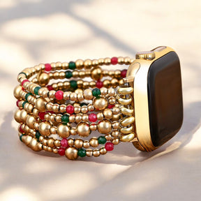 Cinturino Apple Watch Christmas Gold Magic