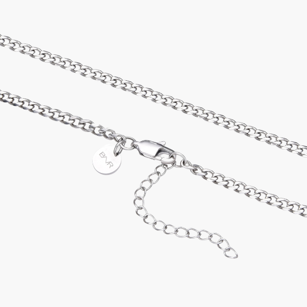 Catena Cubana (Argento) 4mm