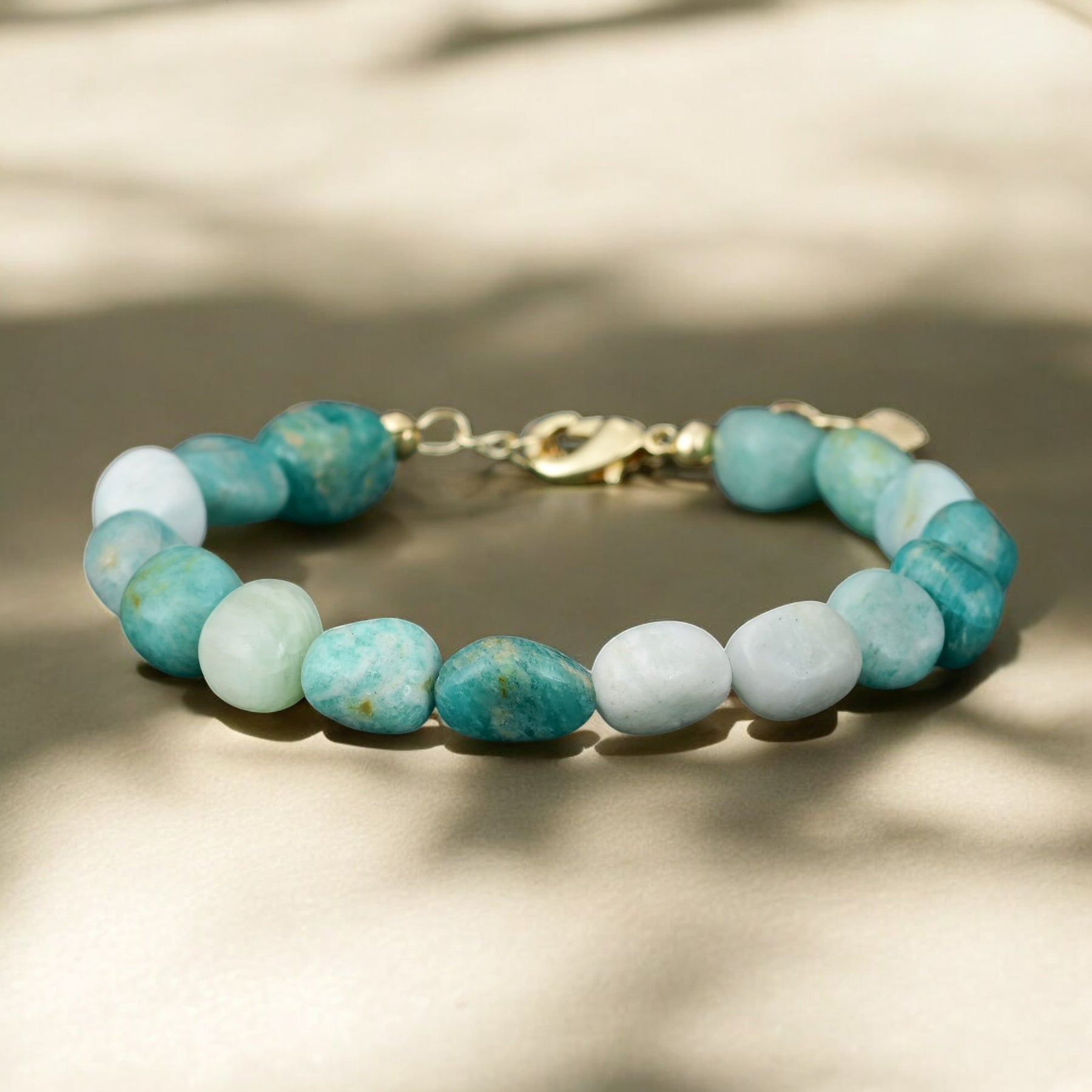 Bracciale in Amazzonite Marittima