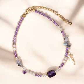 Cavigliera Amethyst Serenity