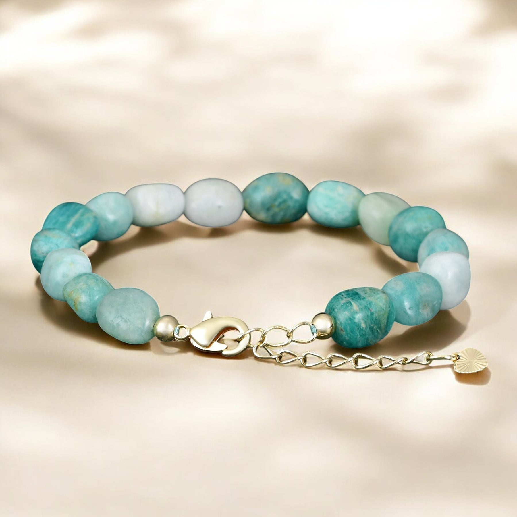 Bracciale in Amazzonite Marittima