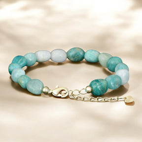 Bracciale in Amazzonite Marittima