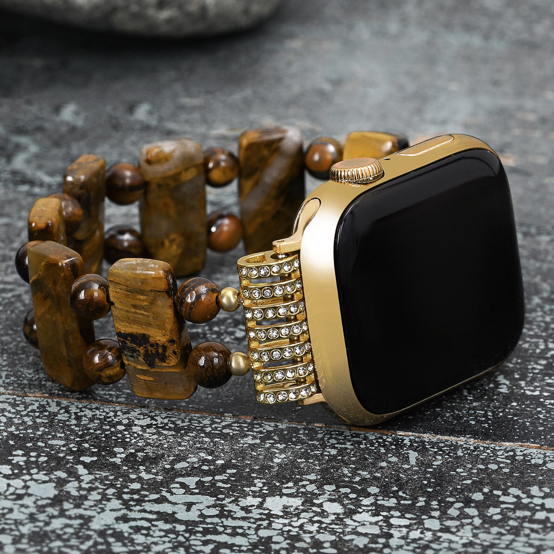 Cinturino Apple Watch Golden Tiger Strength
