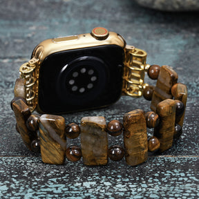 Cinturino Apple Watch Golden Tiger Strength