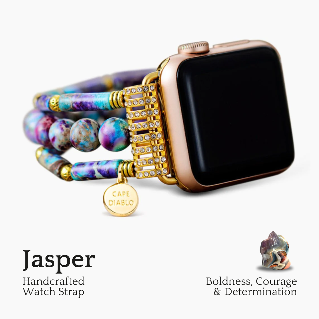 Cinturino elasticizzato Periwinkle Jasper per Apple Watch