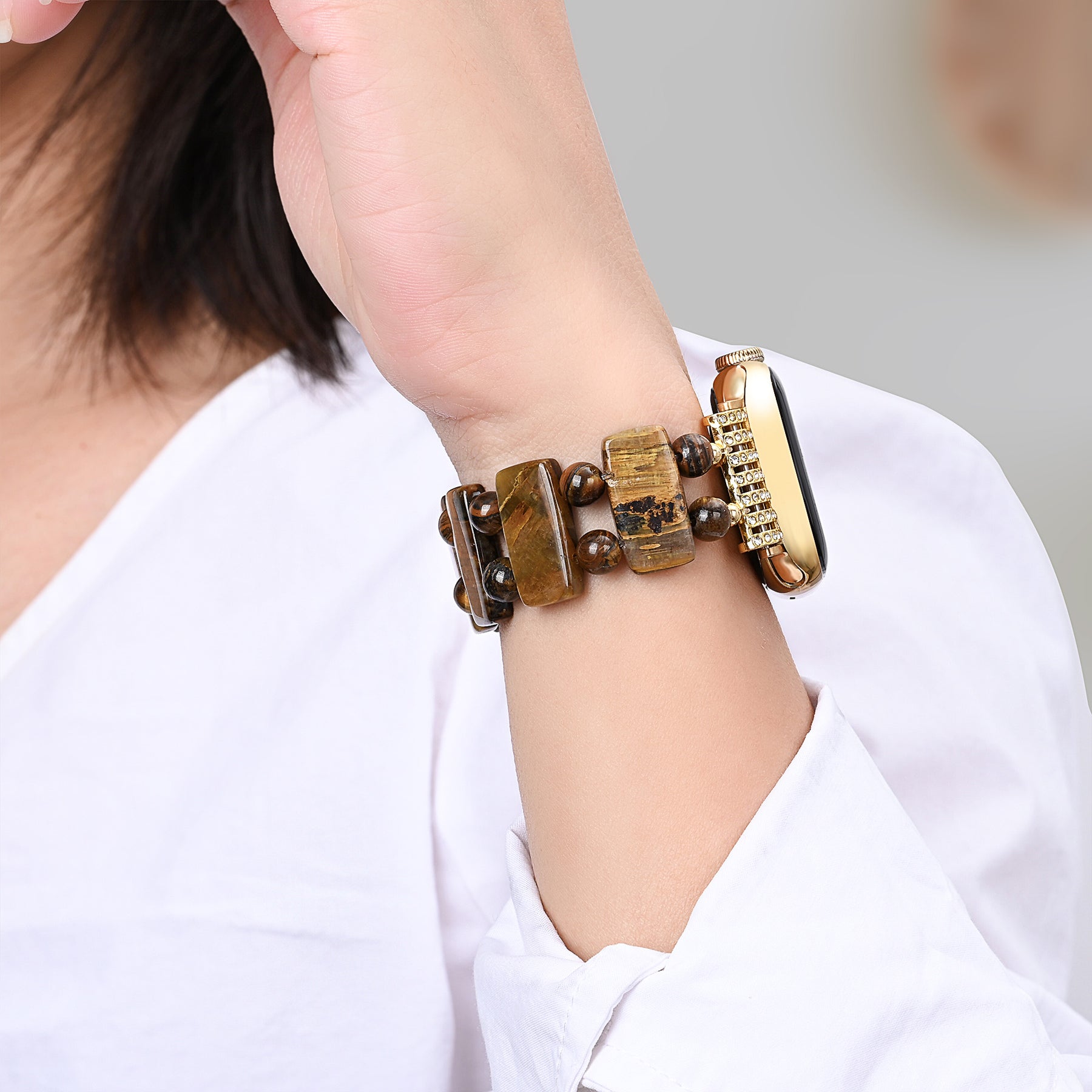 Cinturino Apple Watch Golden Tiger Strength