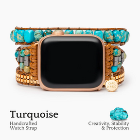 Bellissimo cinturino Apple Watch turchese