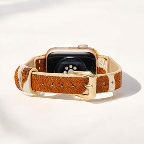 Cinturino Apple Watch in pelle liscia Savannah
