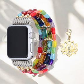 Cinturino Lotus Chakra Stretch per Apple Watch