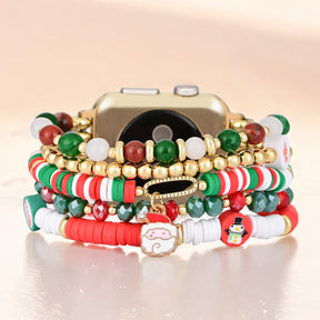 Cinturino Santa Sparkle Stretch per Apple Watch