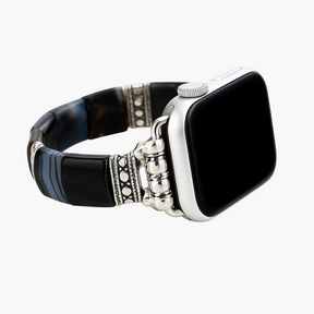 Cinturino Bohemian Noir Stretch per Apple Watch