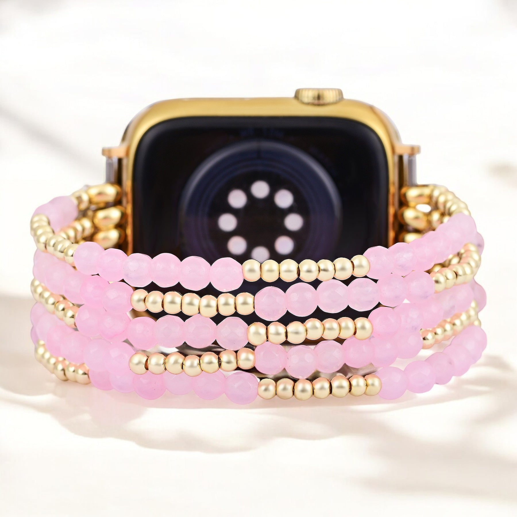 Cinturino Apple Watch Elasticizzato Rose Quartz Radiance