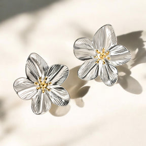 Orecchini a perno Blossom Radiance