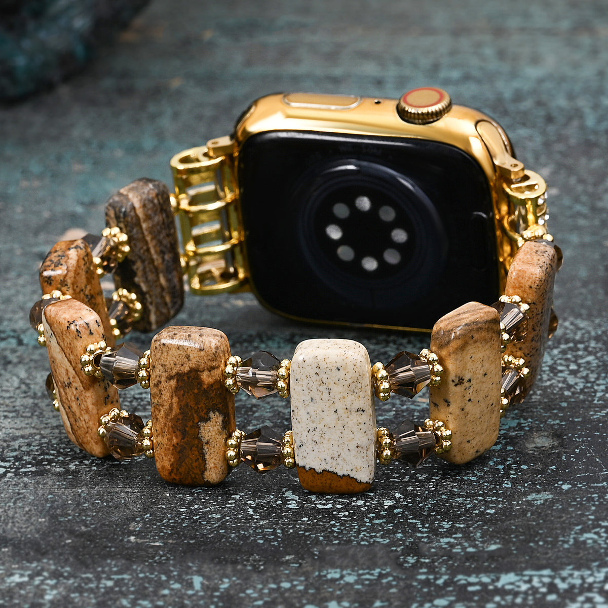 Cinturino Elasticizzato Desert Jasper per Apple Watch