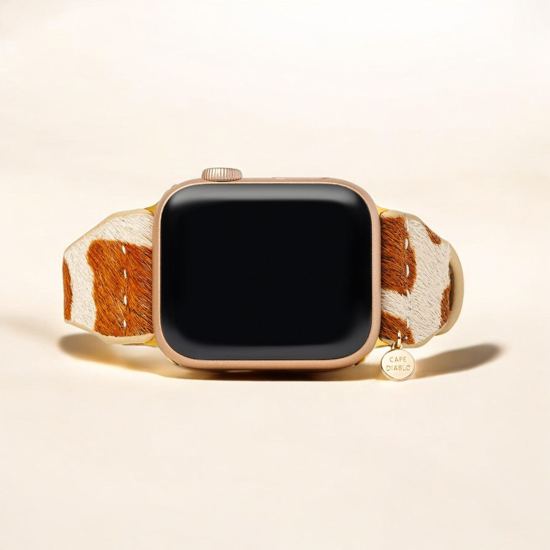 Cinturino Apple Watch in pelle liscia Savannah