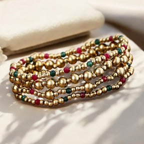 Set Bracciale Magia d'Oro di Natale