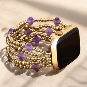 Cinturino Apple Watch Purple Majesty Cross Stretch