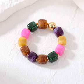Bracciale Golden Tropics a maglie miste e grandi