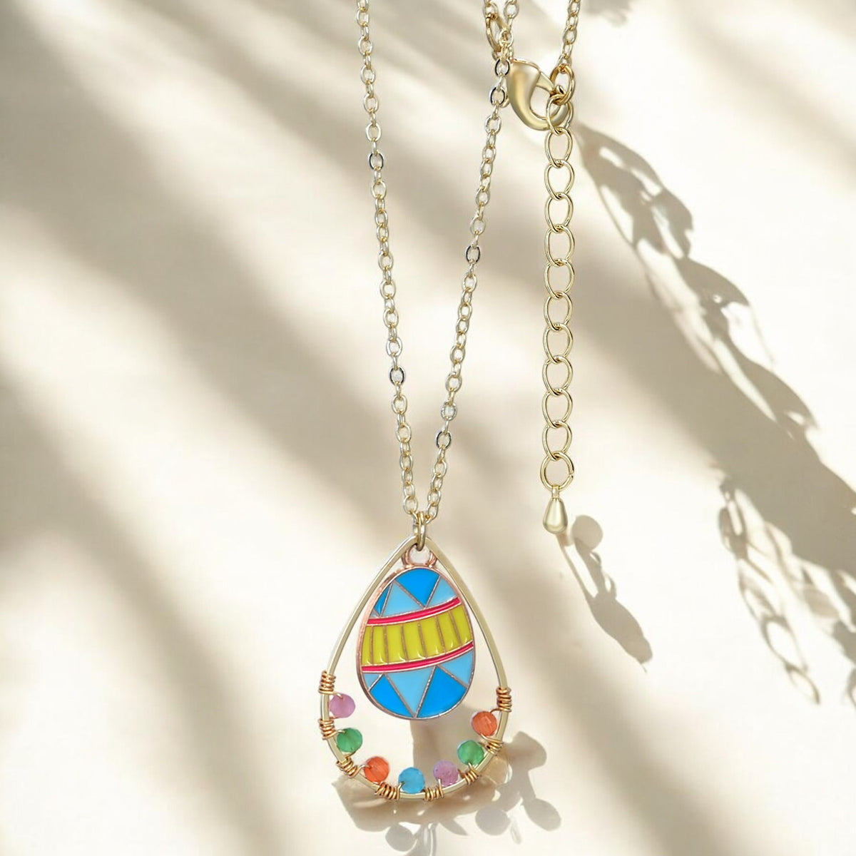 Collana con uovo di Pasqua