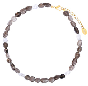 Collana Armonia di Cristallo di Ossidiana