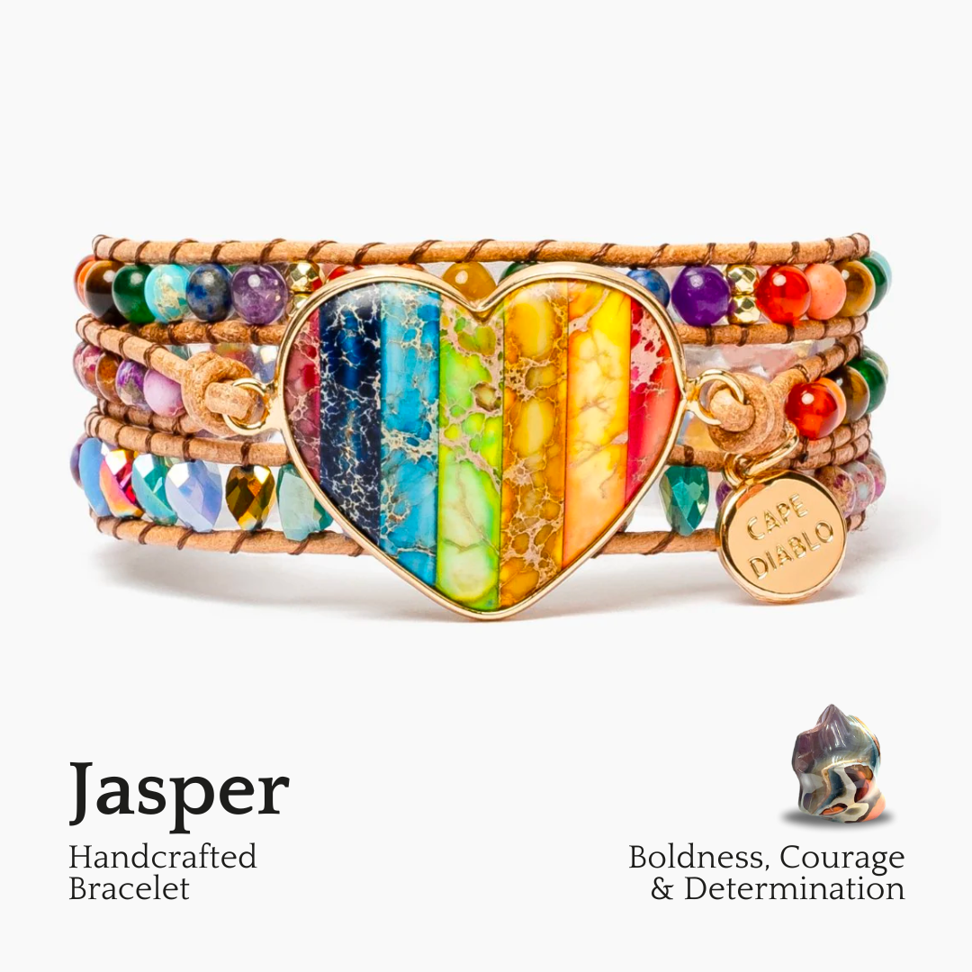 Braccialetto Avvolgente Arcobaleno Chakra Love