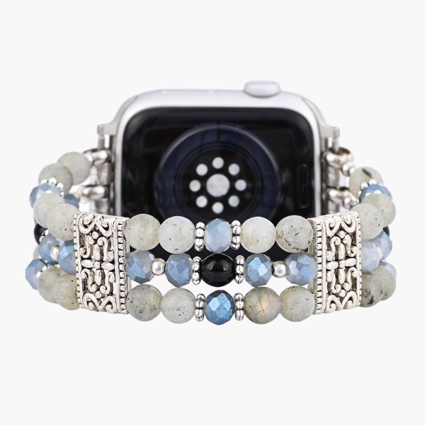 Cinturino Apple Watch in Labradorite Indigo Artigianale