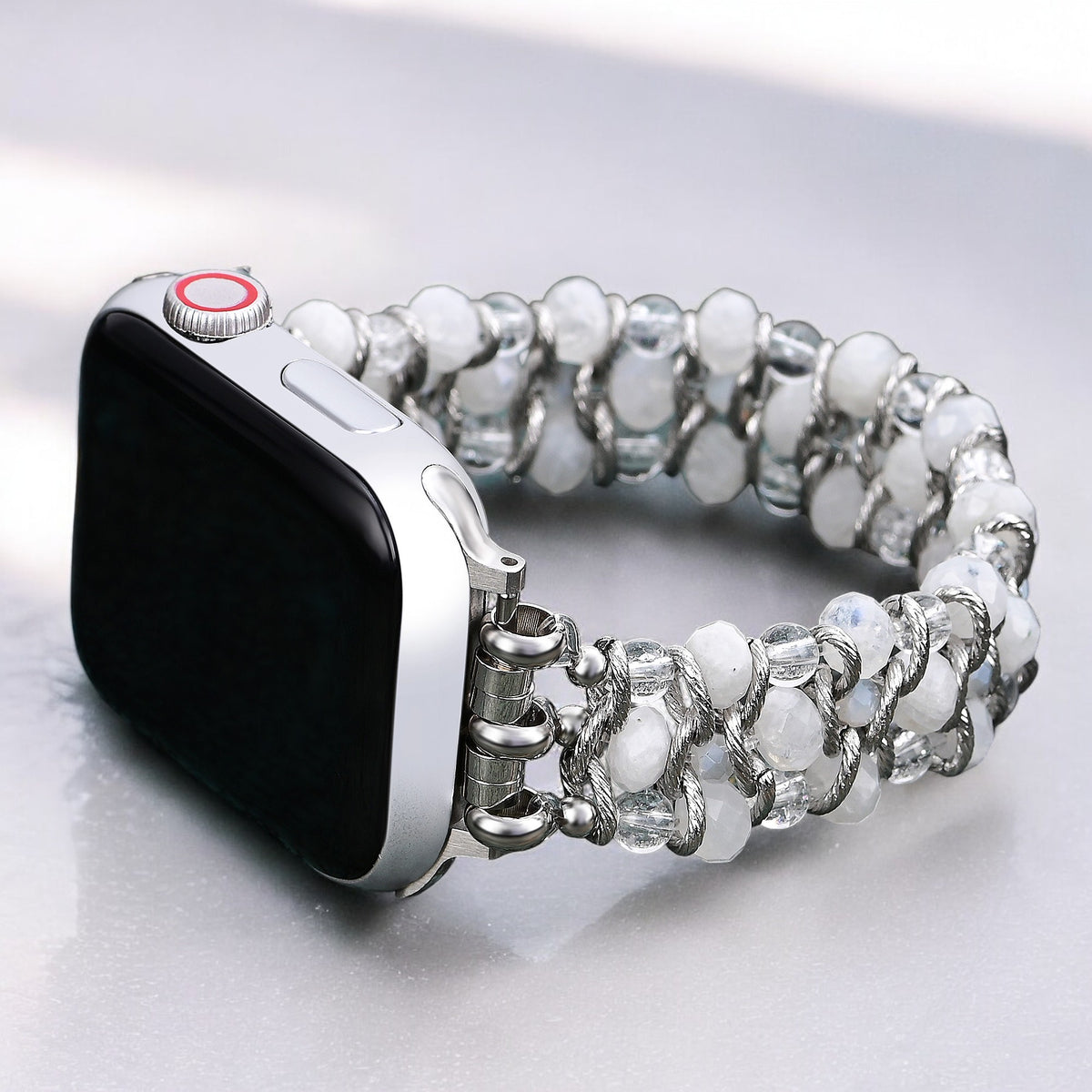 Cinturino intrecciato elasticizzato Moon Mirage per Apple Watch