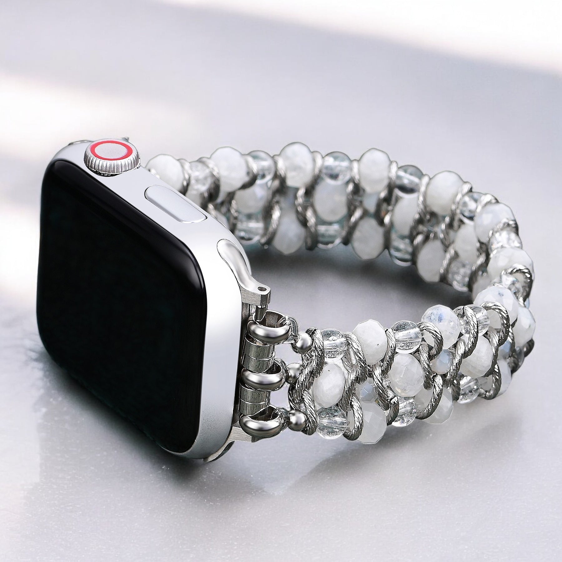 Cinturino intrecciato elasticizzato Moon Mirage per Apple Watch
