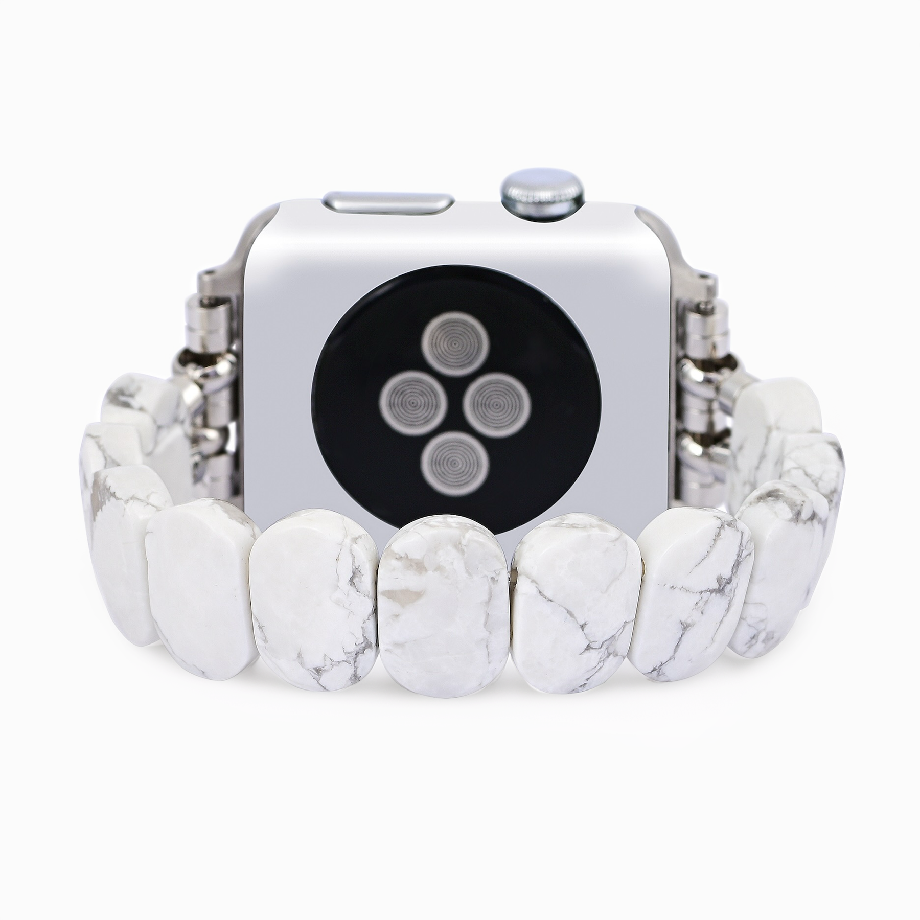 Stravagante Apple Watch elasticizzato Howlite