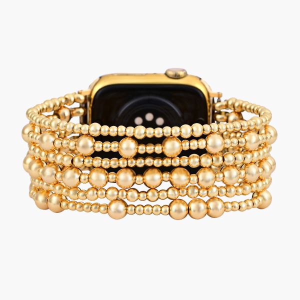 Cinturino Golden Demure Stretch per Apple Watch