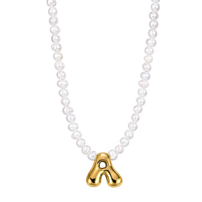 Collana Iniziale Pearl Bubble